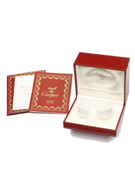 Cartier Santos Galbee SM Combination Watch Ivory 18k Yellow Gold Quartz main image 5